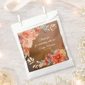 Herbstliche Niedliche Gnome Herbstlaub Geburtstag Geschenktütchen (Ausgeschnitten)