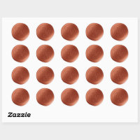 Herbstliche Orange Script Monogram Wax Siegel Stic