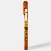 Herbstliche Pflanze, Modernes Abstraktes Fraktal Case-Mate iPhone Hülle (Rückseite / Links)