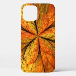 Herbstliche Pflanze, Modernes Abstraktes Fraktal Case-Mate iPhone Hülle