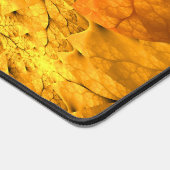 Herbstliche Pflanze, Modernes Abstraktes Fraktal Schreibtischunterlage (Ecke)