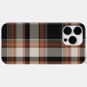 Herbstliche Plaid-Optik  Case-Mate iPhone Hülle (Rückseite (Horizontal))