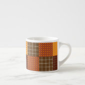 Herbstliche Steppdecke Espressotasse (Rechts)