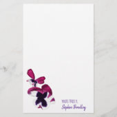 Herbstliche Stiefmütterchen, Aqua, Rosa, Lila Stat (Vorderseite)