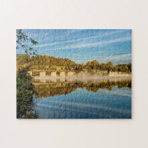Herbstliche Stimmung am Lake Springfield Puzzle