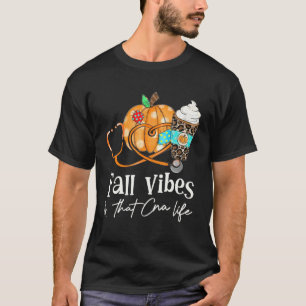 Herbstliche Stimmung, die das Leben als CNA RN Kra T-Shirt