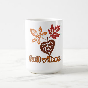 Herbstliche Stimmung Süße Herbstblätter Kaffeetass Kaffeetasse