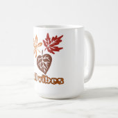 Herbstliche Stimmung Süße Herbstblätter Kaffeetass Kaffeetasse (VorderseiteRechts)