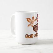 Herbstliche Stimmung Süße Herbstblätter Kaffeetass Kaffeetasse (Vorderseite Links)