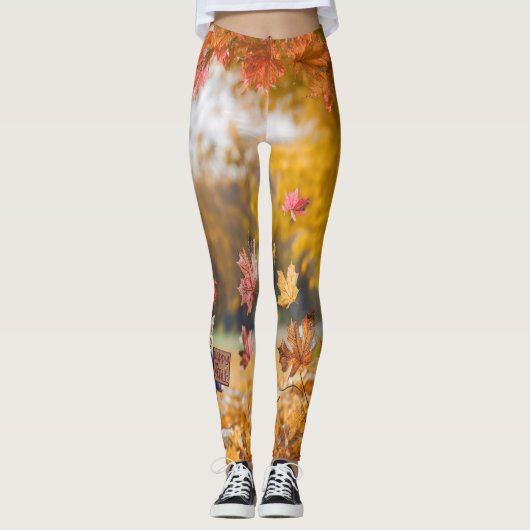 Herbstliche Strumpfhosen (Vorderseite)