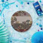 Herbstliche Tapisserie II Pappteller (Party)