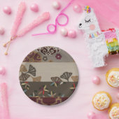 Herbstliche Tapisserie II Pappteller (Party)