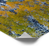 Herbstliche Waldlandschaft Poster (Ecke)