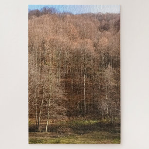 Herbstliche Waldlandschaft - Wilde Natur Rumänien Puzzle