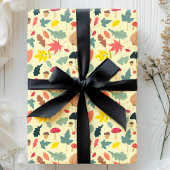 Herbstliche Waldlaune Geschenkpapier