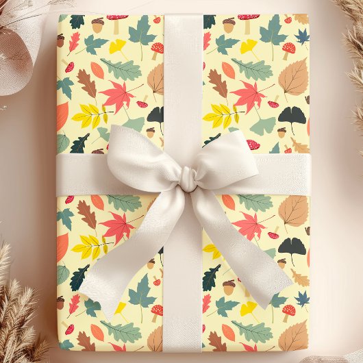 Herbstliche Waldlaune Geschenkpapier