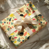 Herbstliche Waldlaune Geschenkpapier