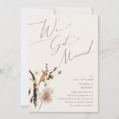 Herbstliche Wildblume | Ankündigung der Beige-Erwe (Vorderseite)