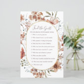 Herbstliche Wildblumen Finden (Stehend Vorderseite)