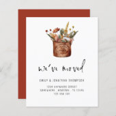 Herbstliche Wildblumen - neue Adresse (Vorne/Hinten)