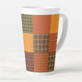 Herbstliche Wohlfühldecke Milchtasse (Rechte Ecke)