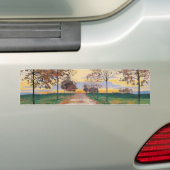 Herbstlicher Abend (von Ferdinand Hodler) Autoaufkleber (Auf Auto)