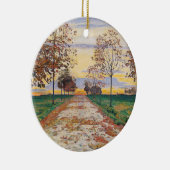 Herbstlicher Abend (von Ferdinand Hodler) Keramik Ornament (Rechts)