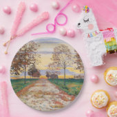 Herbstlicher Abend (von Ferdinand Hodler) Pappteller (Party)