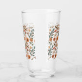 Herbstlicher Blütenflor Glas (Rechts)