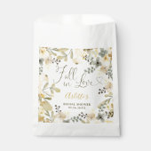 Herbstlicher Chic-Brautparty in der Liebe Geschenktütchen (Vorderseite)