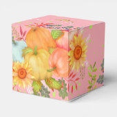 Herbstlicher Erntedank PInk Geschenkschachtel (Rückseite)