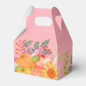 Herbstlicher Erntedank PInk Geschenkschachtel (Rückseite)