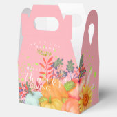 Herbstlicher Erntedank PInk Geschenkschachtel (Geöffnet)