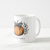 Herbstlicher Kürbis Kaffeetasse (VorderseiteRechts)