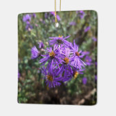Herbstlicher Purpurglanz Keramikornament (Links)