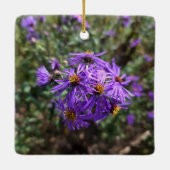 Herbstlicher Purpurglanz Keramikornament (Rückseite)