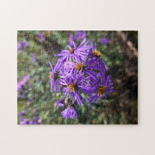 Herbstlicher Purpurglanz Puzzle (Horizontal)