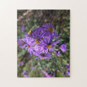 Herbstlicher Purpurglanz Puzzle (Vertikal)