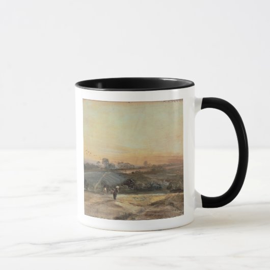 Herbstlicher Sonnenuntergang John Constables | Tasse (Rechts)