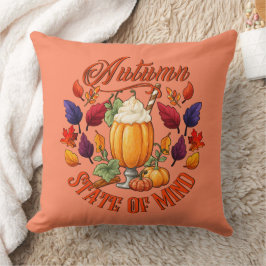 Herbstlicher Staat der Geistesblüte Kissen