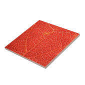 Herbstliches Blatt Fliese (Seite)
