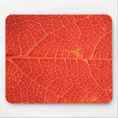 Herbstliches Blatt Mousepad (Vorne)