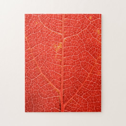 Herbstliches Blatt Puzzle (Vertikal)