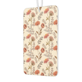 Herbstliches Blütenmosaik Autolufterfrischer