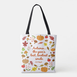 Herbstliches Lächeln Tasche