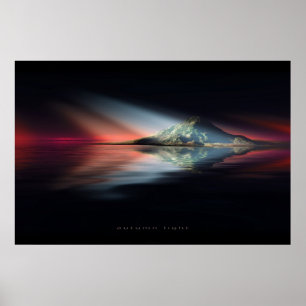 Herbstlicht Poster