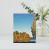 Herbstlicht Postkarte (Stehend Vorderseite)