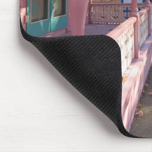 Herbstlichter auf der Hütte - Martha's Vineyard Mousepad (Ecke)