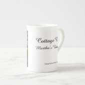 Herbstlichter auf der Hütte - Martha's Vineyard Porzellantasse (Vorderseite Rechts)