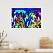 Herbstlichter Poster (Küche)